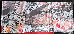 Cotton Voile Abstract Floral 1.5 yds x 58″ wide – pink, coral, strawberry, taupe