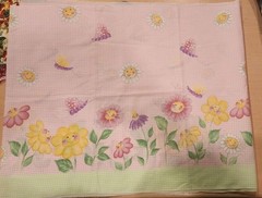 Daisy Kingdom Donna Dewberry Flower Party Pieces 100% Cotton Single Border