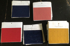 PERENNIALS 384 pieces Mixed Lot Indoor/Outdoor Small Fabric Samples
