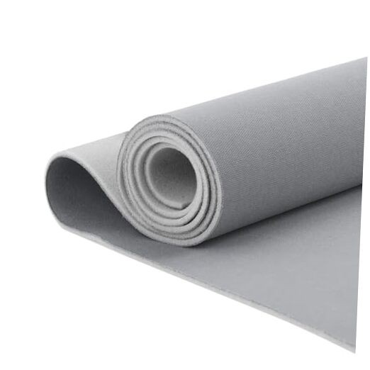 Gray Kefly Mesh Headliner Fabric with Foam Backing – 96″ L x 60″ W – Gray