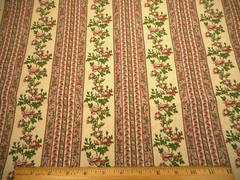Civil War Reproduction Fabric 1 1/3 Yard Pink Dusty Purple Beige Premium Cotton
