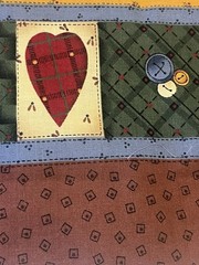 Country Bears At Heart Vest Cotton Panel To Cut And Sew