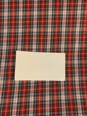 Tartan Plaid Fabric From Pinnacle Fabrics Red Green Blue White 100% Cotton BTY