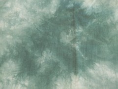 1 yard yd prewashed GREEN MOTTLED Hand dyed BATIK cotton quilt fabric OOP vtg