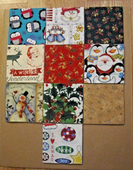 100/pc. 5X5″ Fabric Sq. Quilting/Crafts