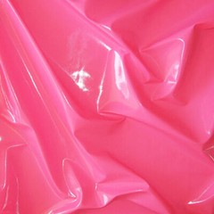 SHINY VINYL PLEATHER GOTH DRESS CATSUITS BALLOONS VINYL CLOTHES CHERIE PINK 54″W