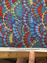 “PAPER FANS” KAFFE FASSETT #143 BY THE YARD ** PRE WASHED***