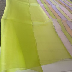 SILK Multicolor 1 Yard x 43 Inches Wide or 36 Inches x 43 Wide