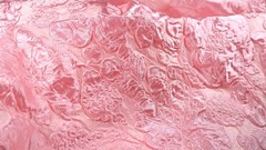 Pink Antique Vintage Embossed Floral Doll Costume Craft Sewing Fabric 1940