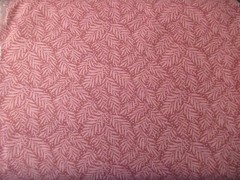 1 Yd New Cotton Fabric Pearl Fern Dark Pink Mauve by Bentarex