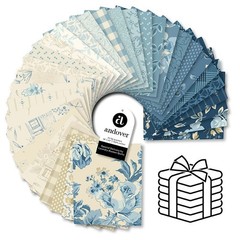 Fat Quarter Bundle – Special Delivery Andover 33 Pieces Cotton Precuts M407.16
