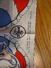 VTG Spring Mills Santa Fabric Panel Cut & Sew Pillow Uncut Pattern Ls 518