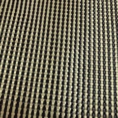 Yellow + Black Aramid Carbon Fiber Blended Fixed Cloth for Ping-pong Board