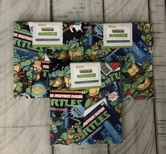 Fat Quarter Ninja Turtles Lot Of 3 (18×21 Inches Each)