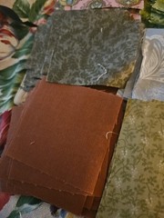 Lot Of 368 Quilt Squares 2.5″ Each Mixed Patterns & Colors Cotton Fabrics