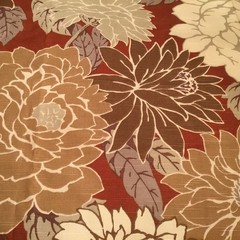 Decorator Fabric ROBERT ALLEN Earthy Flowers