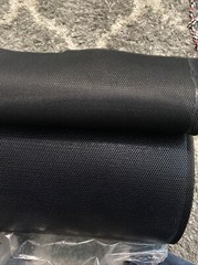 1 Yard Of Black Spacer Mesh Fabric (15 3/4″ Width) (SB)
