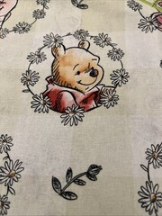 1 YARD + 15 INCHES Winnie The Pooh COTTON Sewing Fabric