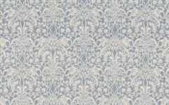 GP & J BAKER CURTAIN FABRIC DESIGN Fritillerie 6.4 METRES BLUE LINEN BLEND