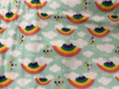 Blizzard fleece fabric Rainbow 3 Yards X 58”