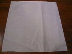 Fabric Squares Blocks White or Natural Quilt Applique Embroidery Craft Blank
