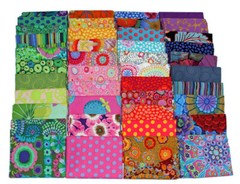 10 Fat Quarters Kaffe Fassett Floral Flowers Geometric Assorted Cotton M222.09