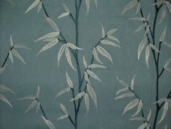 120cm iLiv Sumi Delft Blue Embroidered Fabric Curtain Upholstery Cushion