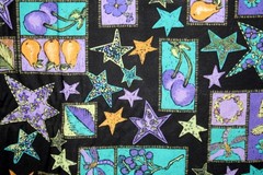 SHADOW AND SHINE ON BLACK FRON AE NATHAN – 100% COTTON FABRIC