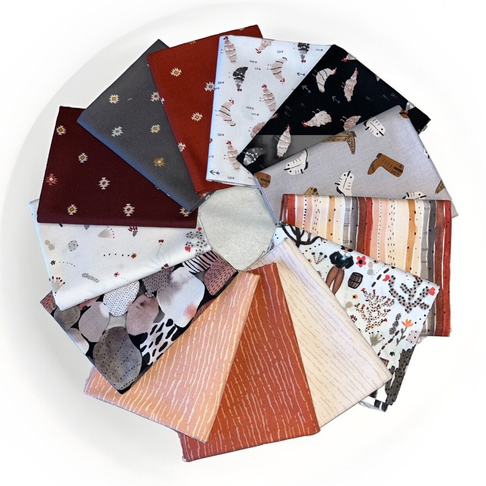 Wild West Collection 13 FQ Bundle by Boccaccini Meadows For Figo Fabrics