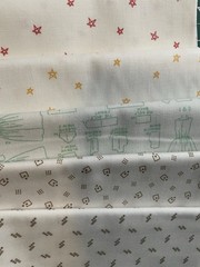 White Fat Quarters 8