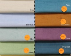 Soft Velvet Fabric, 118 Inch. in Width, Ideal Material for Drapery Tablecloths