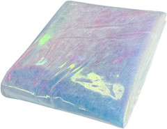 | 8 Gauge Iridescent Clear TPU Waterproof Vinyl Fabric for Sewing Crafts and Hom