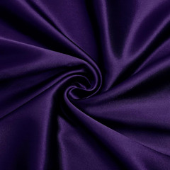 Charmeuse Satin Fabric by the Yard, 60 Inch Wide Purple Satin Fabric Shiny & Sof