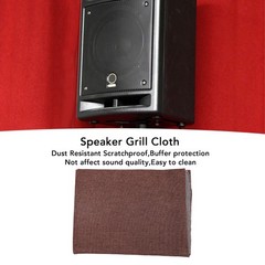 59.06 X 19.69in Speaker Grill Cloth Dust Resistant Scratchproof Protective KWUK