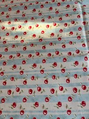 MODA Cotton Fabric ~ 1 Yard ~ Premium Quilting Fabric ~ Aqua “Fruit Cocktail”