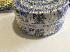 Boundless frabric lot (2) layer cakes, 1 jelly roll and 1 charm pack