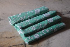 NO TARRIF CHARGES 100% ✅ Hand Printed 100%Cotton Vintage 10 Yard Fabric ZK-18