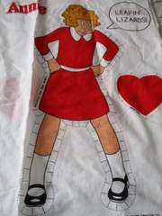 NEW/UNCUT Vintage ANNIE Cut Out Pillow Doll Fabric Panel By Springs Mills 1982