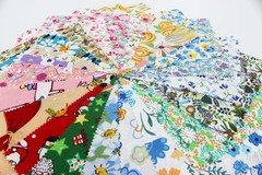 42Pcs 4″ X 4″ (10Cm X 10Cm) Cotton Fabric Squares for Quilting,Pre-Cut Quilt Cha