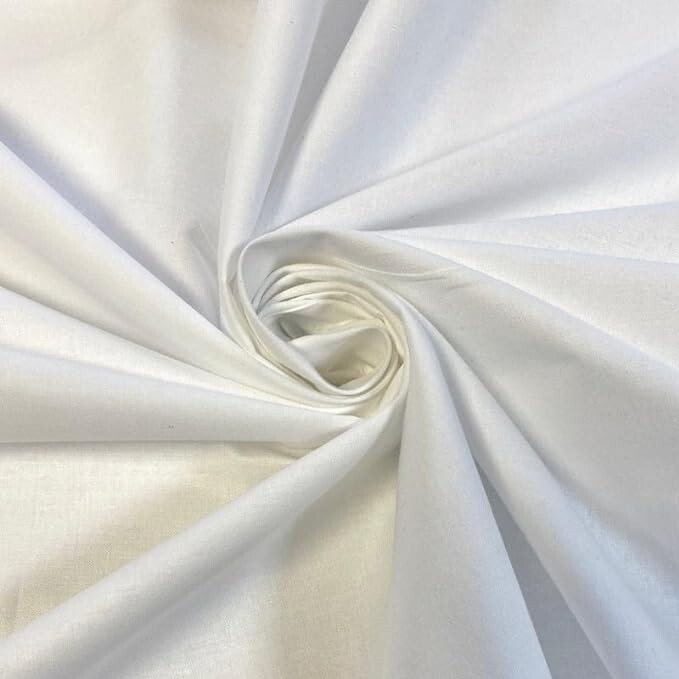 MUSLIN NATURAL 100% COTTON HEAVY QUALITY FABRIC BY YARD 58” WIDE