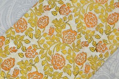 NO TARRIF CHARGES 100%✅ ZK_175 Hand Block Floral Print 100%Cotton 20Yard Fabric#