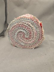 Jelly Roll. Free Spirit. Soft Pink Florals. Pastels.2.5″ 40 Pieces