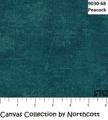 Canvas Tonal Quilt fabric Cotton by Northcott BTY 9030-78 PINE NEEDLE Green