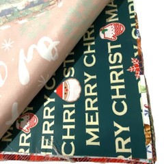 Christmas Holiday Fabric Squares Novelty Classic Prints 9.75″ Sewing Quilting