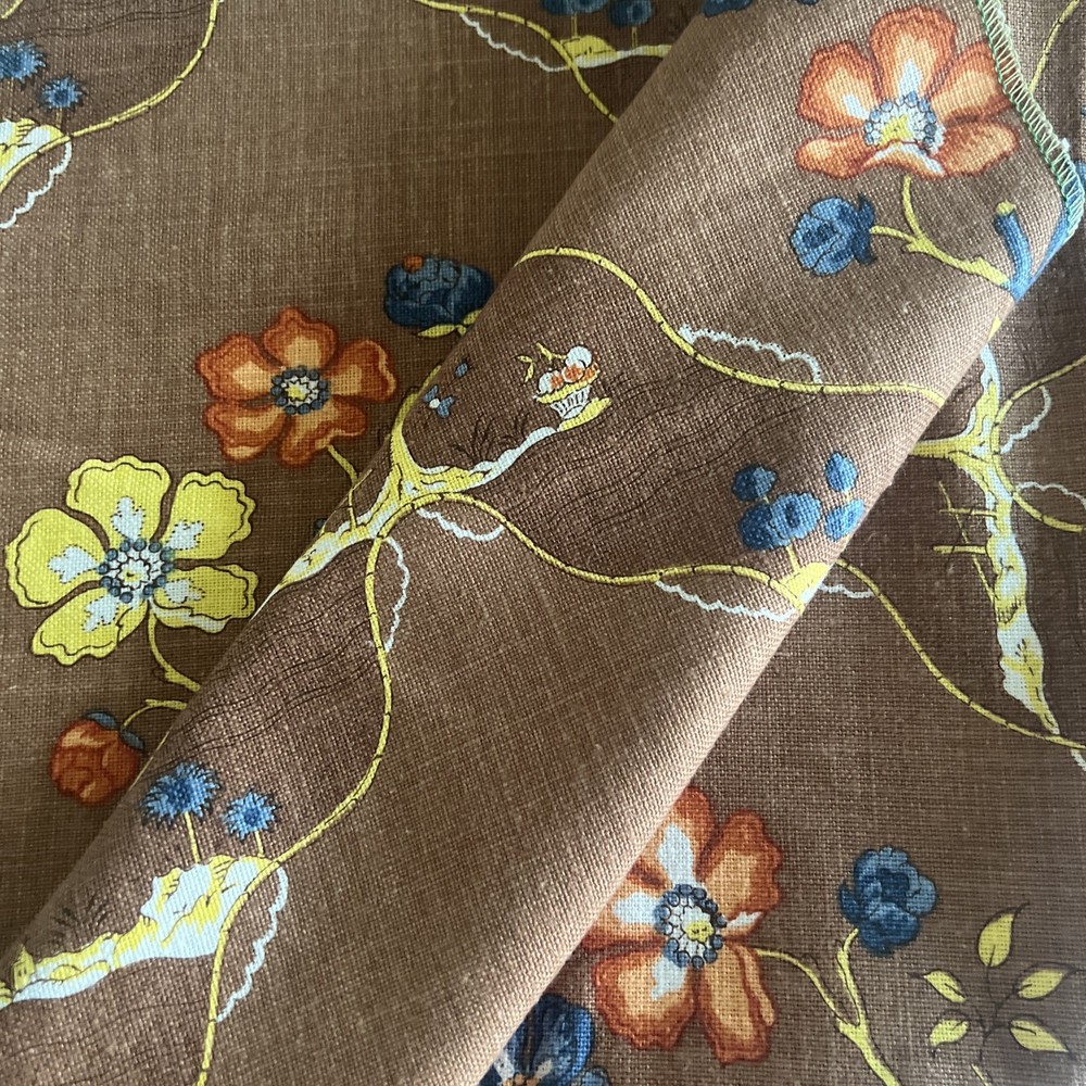 Brunschwig & Fils BURGER PARIS “ Myrtil “vintage trellis fabric 54×25 New