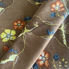 Brunschwig & Fils BURGER PARIS “ Myrtil “vintage trellis fabric 54×25 New