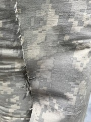 ACU Universal Digital Camouflage Polyester Taslan Fabric -Sold by the Yard
