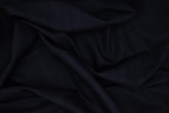 Eredi Pisano 3.4 m premium cold wool Suiting fabric dark blue windowpane check