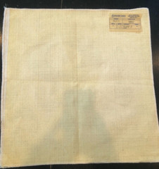 SAMARCAND Abaco in Charcoal 17 3/4 x 18 3/8″ Ikat Fabric Sample