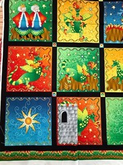 The Bravest Dragon, Avlyn Fabric, Nancy Smith, Lynda Milligan, Panel, Fairytale